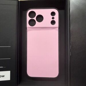 dbrand Grip Case Matte Black iPhone 17 Pro Max Pink Skin New Open Box